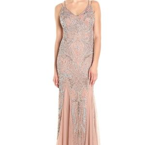 Aidan Mattox size 2 NWT hand beaded dress